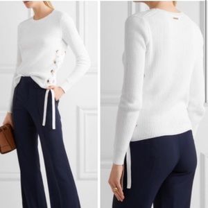 Michael Kors Side Lace Up Sweater